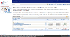 Desktop Screenshot of lbhf-consult.limehouse.co.uk