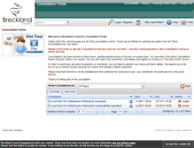 Tablet Screenshot of breckland-consult.limehouse.co.uk