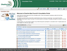 Tablet Screenshot of cheshireeast-consult.limehouse.co.uk